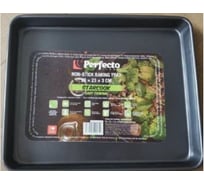 Форма для выпечки PERFECTO LINEA прямоугольная, 28x23x3 см, антипригарное покрытие, STARCOOK, 16-282331