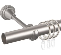 Карниз металлический ООО АС Март Грейс D25Г, сатин, 2,0 м, в упаковке 4812634009610