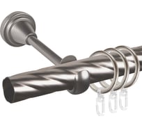 Карниз металлический ООО АС Март Грейс D25К, сатин, 1,4 м, в упаковке 4812634009702