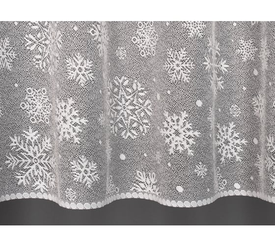 Комплект штор Шведский Стандарт КАЙЛИХ БЕАРА 2 полотна, 165x300 см, белый К455С