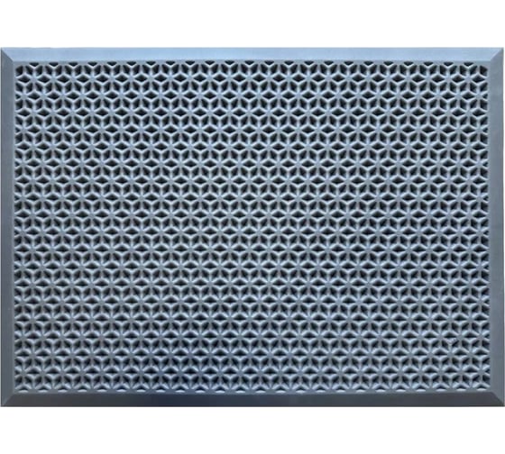 Придверный коврик Pavitec 65x95 серый, ПКФ -Л 650950С 1