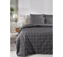 Комплект постельного белья Guten Morgen бязь, рис.1180, Bredvecklare 2 спальное Макси, с наволочкой, 70x70 см ПБ-1180-175-220-70