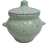 Горшок для жаркого Борисовская керамика 0.5 л, с ручками, гармония 109523