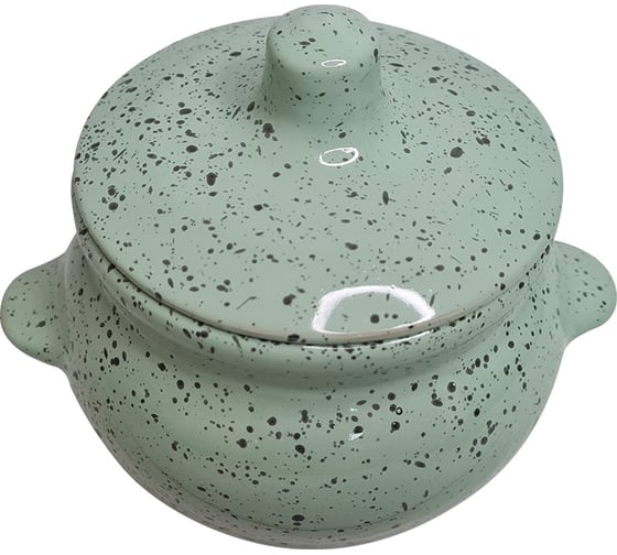 Горшок для жаркого Борисовская керамика 0.5 л, с ручками, гармония 109523