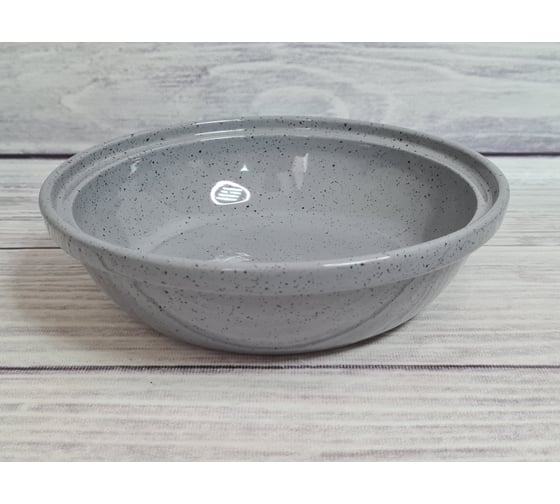 Салатник Борисовская керамика Модерн 1 л, большой, туман 109550