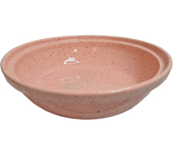 Салатник Борисовская керамика Модерн 1 л, большой, фламинго 109548