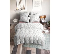 Комплект постельного белья Веселина Ненси 70755-1+70756-1 Бязь 120 гр, ЕВРО 50x70 (2) стандарт 700190ВС12064