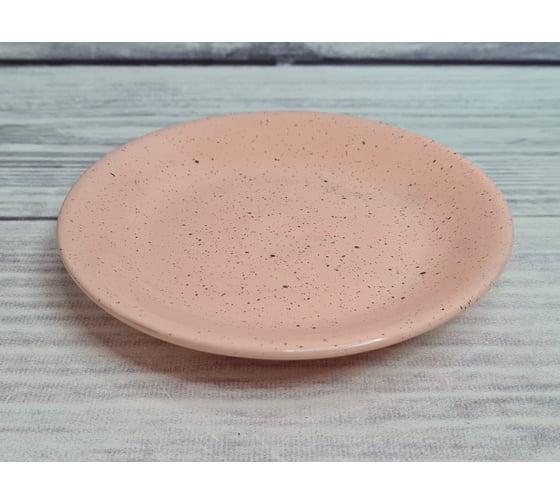 Блюдце Борисовская керамика 15,5 см, большое, фламинго 109516