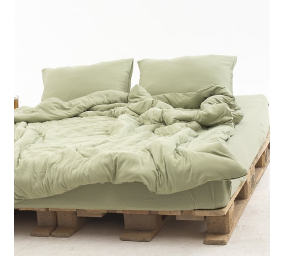 Пододеяльник KUPU-KUPU CANDY 220х200 см, трикотаж, олива KPC-22/олива 1