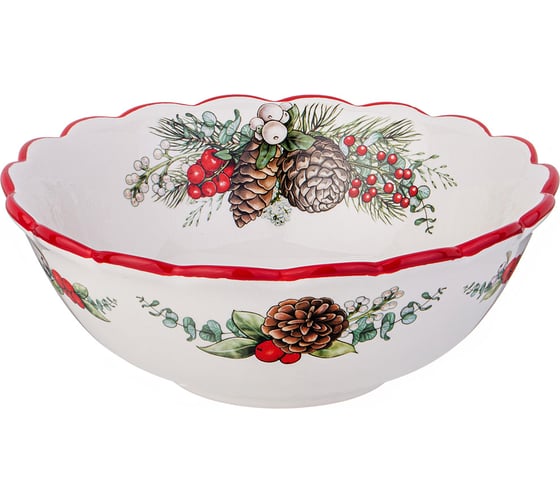 Салатник Agness CELEBRATION 20,5x7,5 см (Кор=18 шт.) 358-2261 1