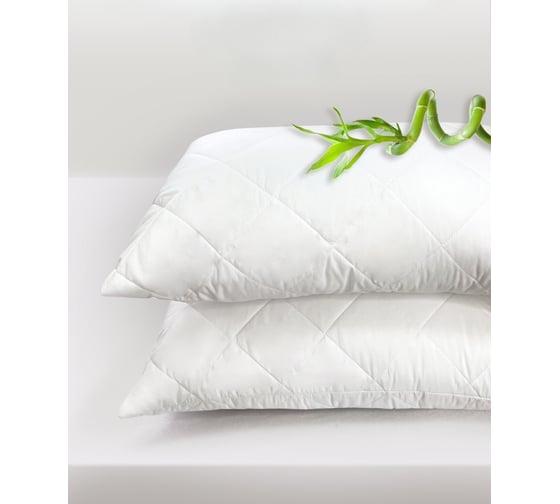 Подушка ТЕКСТИЛЬ Бамбук 50x70 см, 2 шт. ПБМН-57 2 шт 1