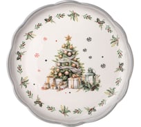 Тарелка обеденная Agness С НОВЫМ ГОДОМ 24.5x2.5 см 358-2264