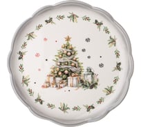 Тарелка закусочная Agness С НОВЫМ ГОДОМ 20.3x2 см 358-2265