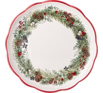 Тарелка обеденная Agness CELEBRATION 24.5x2.5 см 358-2257