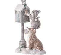 Статуэтка Lefard СОБАКА И КОШКА 10,5x6Х16,5 см 162-1267