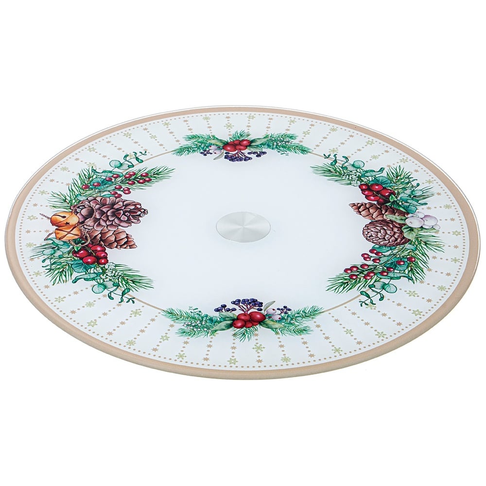 Вращающаяся тортовница Agness CELEBRATION 32x2,5 см 357-247 - выгодная ...