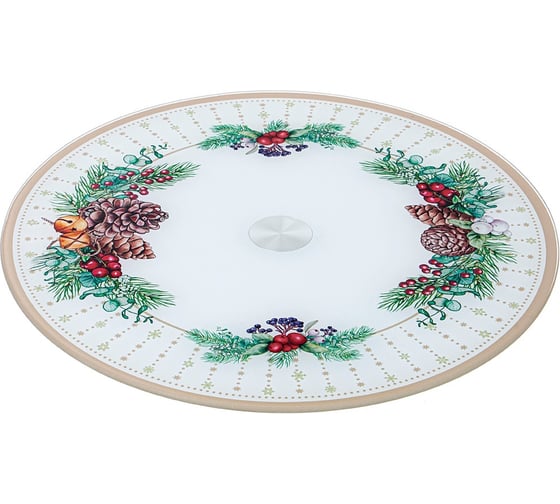 Вращающаяся тортовница Agness CELEBRATION 32x2,5 см 357-247 1