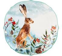 Тарелка закусочная Lefard ЛЕСНАЯ СКАЗКА ЗАЯЦ 20.5 см 409-158