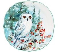 Тарелка закусочная Lefard ЛЕСНАЯ СКАЗКА СОВА 20.5 см 409-160