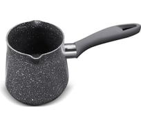 Турка Regent inox с антипригарным мраморным покрытием и ручкой SOFT TOUCH, 420 мл /ТМ REGENT 93-AL-TU-1-500