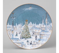 Тарелка обеденная Lefard СНЕЖНАЯ КОРОЛЕВА 25.5 см 590-627