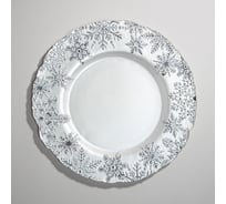 Тарелка подстановочная Lefard CELEBRATION WHITE 33 см 338-104
