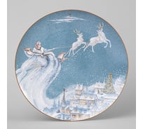 Тарелка обеденная Lefard СНЕЖНАЯ КОРОЛЕВА 25.5 см 590-631