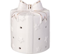 Фигурка Lefard ПОДАРОК с LED-подсветкой, 7,7x7,7x9,6 см 146-2129