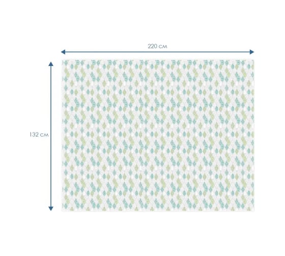 Скатерть VILINA 013-1 Симфония 132x220 см ПВХ 6994-013-1