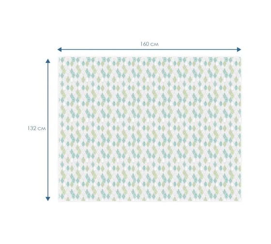 Скатерть VILINA 013-1 Симфония 132x160 см ПВХ 6993-013-1