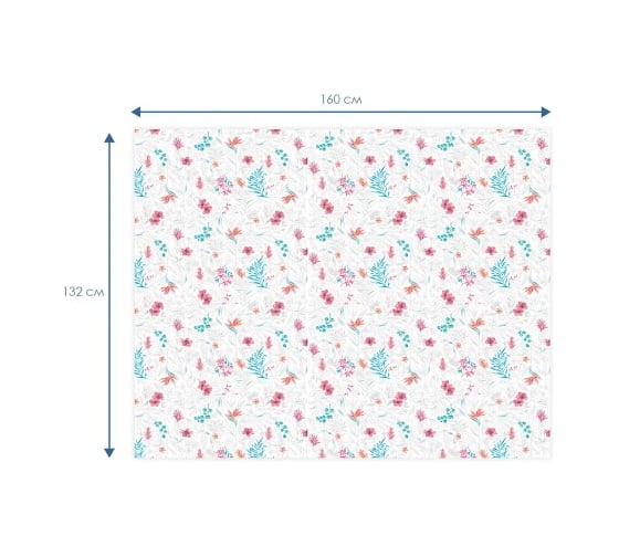 Скатерть VILINA 020-1 Симфония 132x160 см ПВХ 6993-020-1