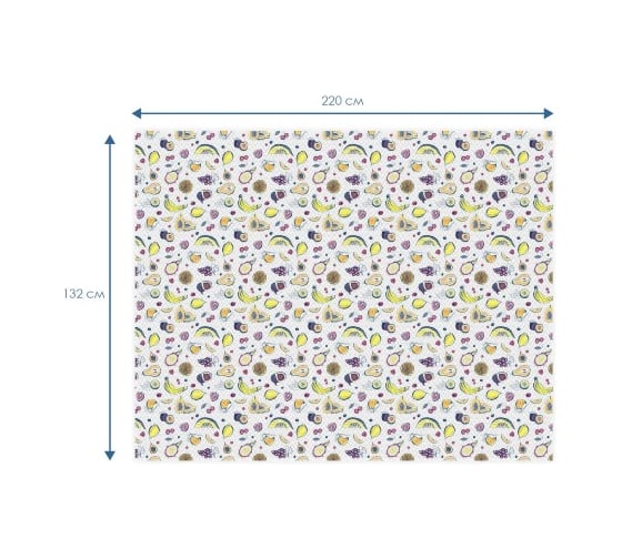 Скатерть VILINA 014-1 Симфония 132x220 см ПВХ 6994-014-1