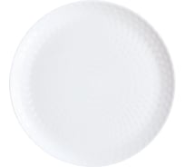 Тарелка обеденная LUMINARC Pampille White 25 см Q4655