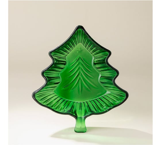 Блюдо Lefard CELEBRATION GREEN 19x17x4 см 355-361 1