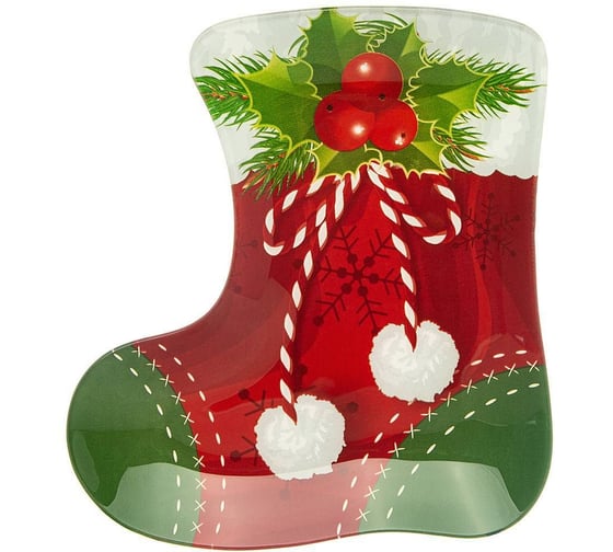 Блюдо для сервировки Lefard РОЖДЕСТВЕНСКАЯ СКАЗКА 20 см 198-152 1