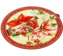 Блюдо для торта с лопаткой Lefard КОЛЛЕКЦИЯ РОЖДЕСТВЕНСКАЯ СКАЗКА 28 см 198-162