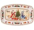 Блюдо Lefard ДЕД МОРОЗ И СНЕГУРОЧКА прямоугольное, 25x16x3 см 85-1729 1