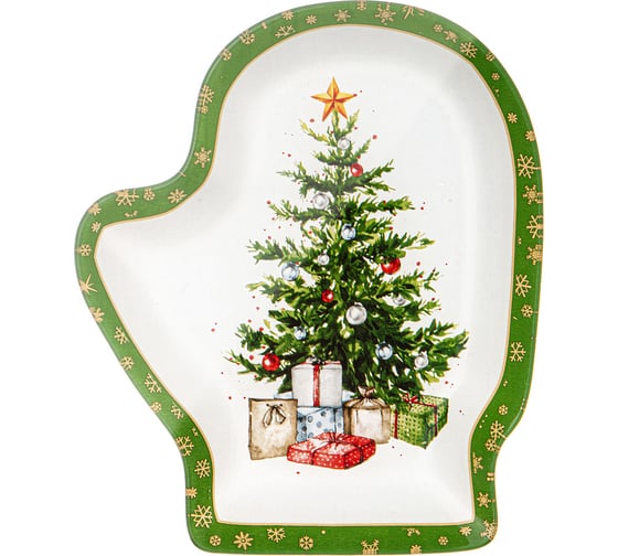 Блюдо для сервировки Lefard КОЛЛЕКЦИЯ РОЖДЕСТВЕНСКАЯ СКАЗКА 20 см 198-383 1