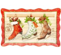 Блюдо для сервировки Lefard КОЛЛЕКЦИЯ РОЖДЕСТВЕНСКАЯ СКАЗКА 25 см 198-156