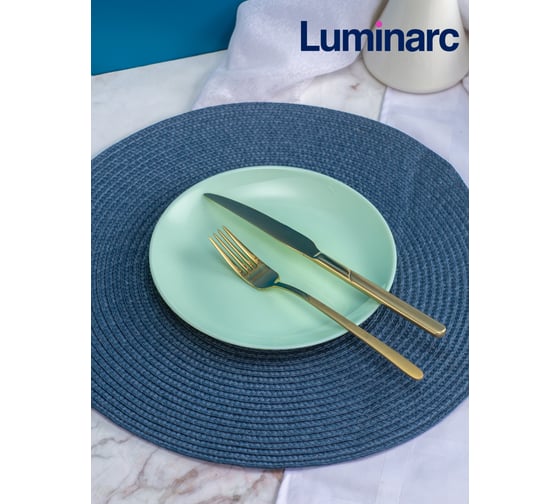 Десертная тарелка LUMINARC ДИВАЛИ ПАРАДАЙЗ ГРИН 19 см V5841
