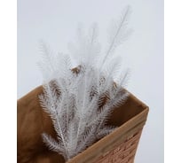 Ветка (лапка) Crystal Trees белая, 17*10 см, 10 шт. KP-VL-10