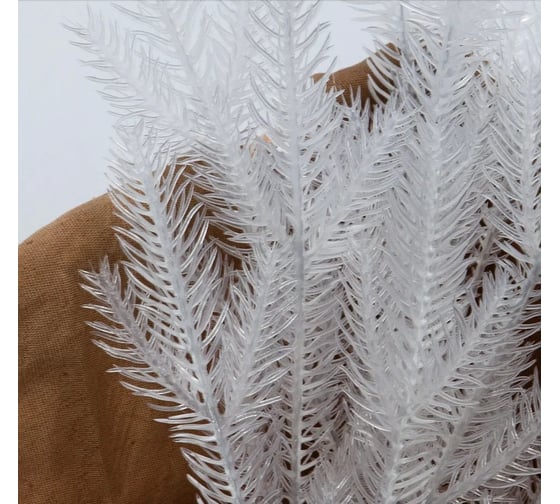 Ветка (лапка) Crystal Trees белая, 17*10 см, 10 шт. KP-VL-10