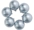 Елочный шар Crystal Trees Северное сияние d65 мм, 6 шт. HP-SS-65-сер 1