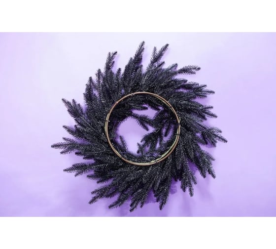 Венок Crystal Trees Звездная россыпь 45 см KP40045-В