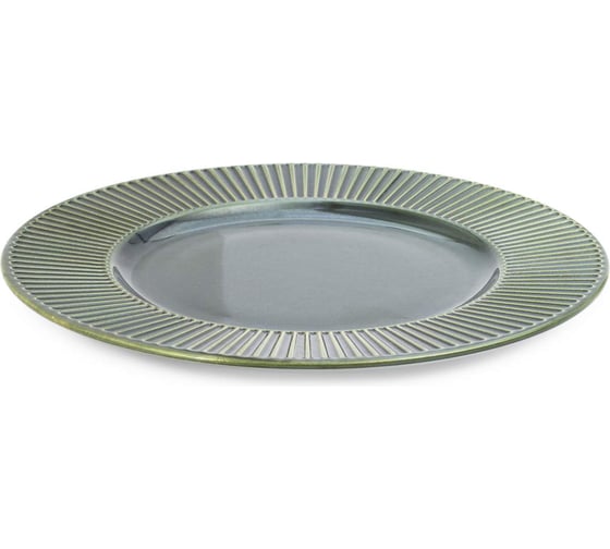 Десертная тарелка FIORETTA EMERALD GREEN 22 см TDP472