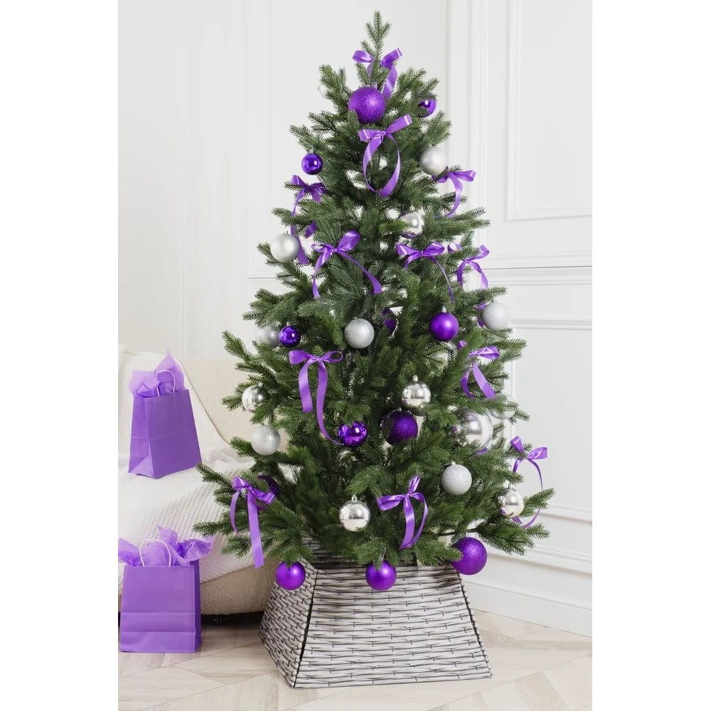 Елка искусственная новогодняя Crystal Trees Ель ДЕЛФА 150 см, литая KPb ...