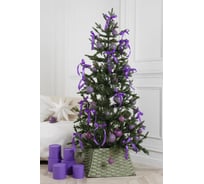 Елка искусственная новогодняя Crystal Trees Ель ИСКРА 180 см, литая KPb-51180