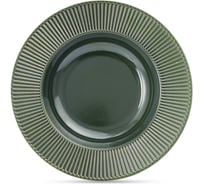 Суповая тарелка FIORETTA EMERALD GREEN 24 см TDP471