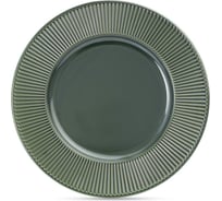 Обеденная тарелка FIORETTA EMERALD GREEN 27 см TDP470