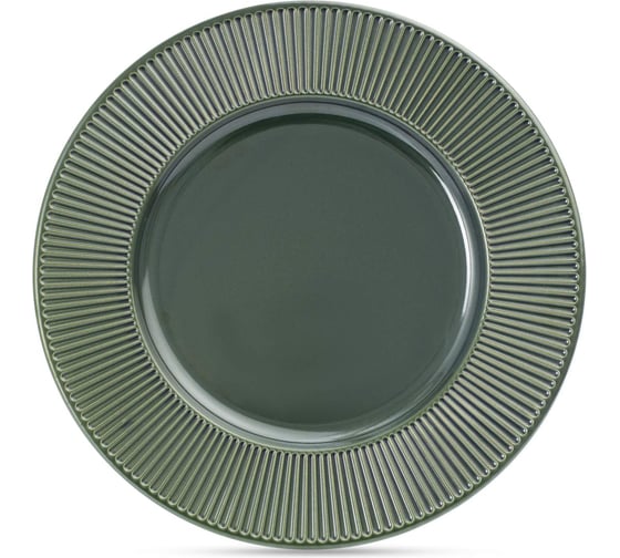 Обеденная тарелка FIORETTA EMERALD GREEN 27 см TDP470